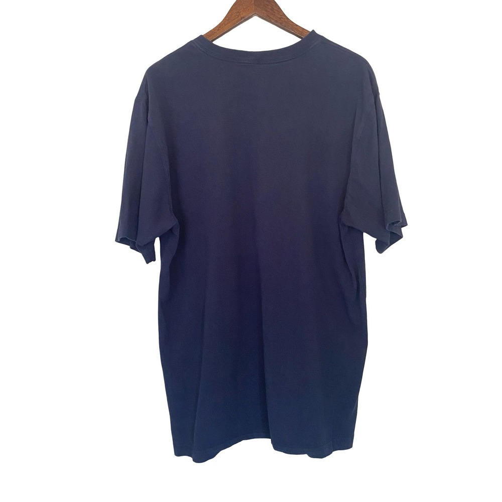 Carhartt K87 Mens Pocket T-Shirt L Tall Navy Blue Loose Fit Short Sleeve Tee